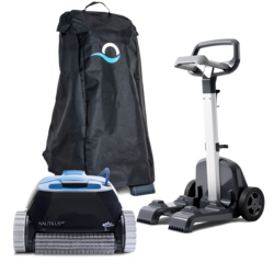 Dolphin Nautilus CC Automatic Robotic Pool Vacuum Cleaner includes Caddy and Classic Cover